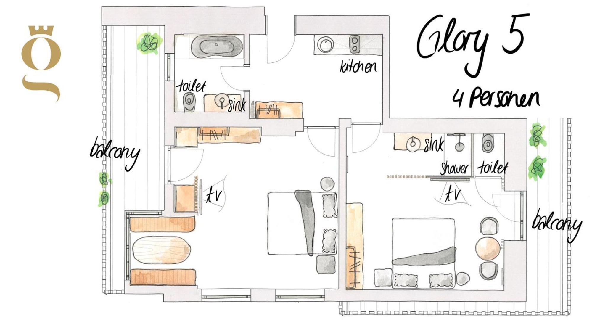 Glanz & Glory Appartements Soelden Exterior foto